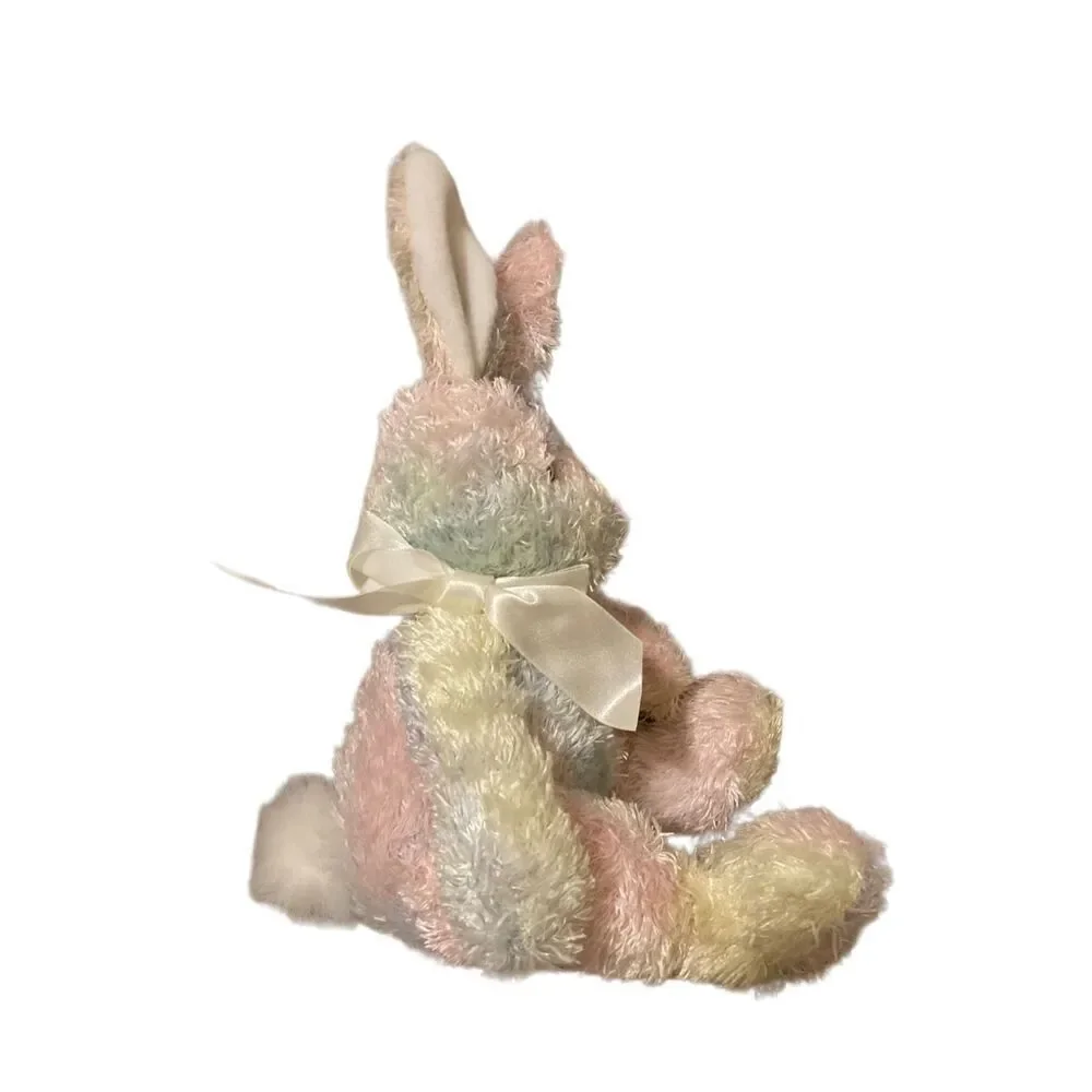 Plush Bunny Rabbit Ears Headband Stuffed Animal Neon Kids Children Toys Toy Cute